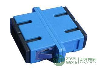 光纤法兰适配器LC-LC单工耦合器光纤盒连接器电信级