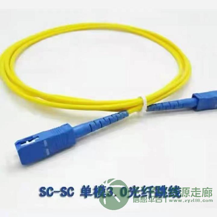 3米SC-SC单模光纤跳线3米sc尾纤跳线光纤线1.5米