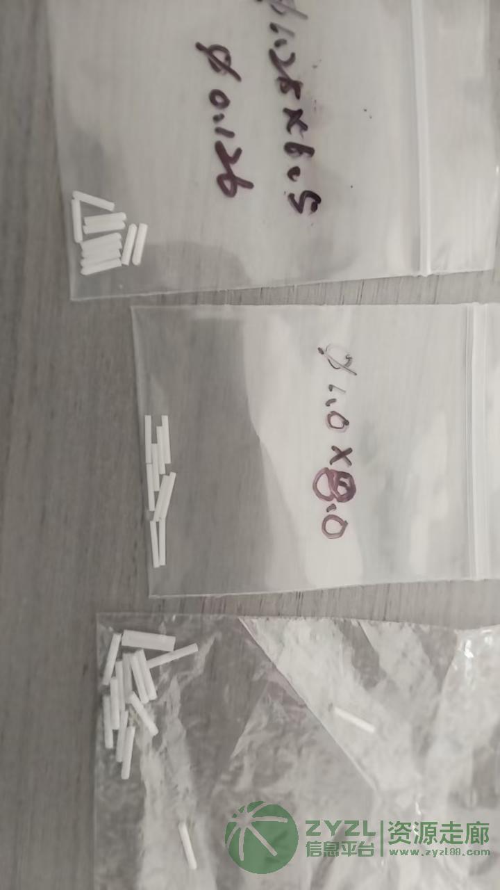 陶瓷毛细管。微孔陶瓷管，手表陶瓷管