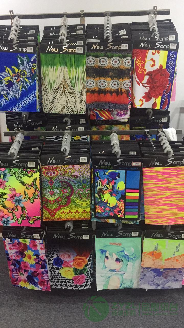 专业涤纶面料印花加工