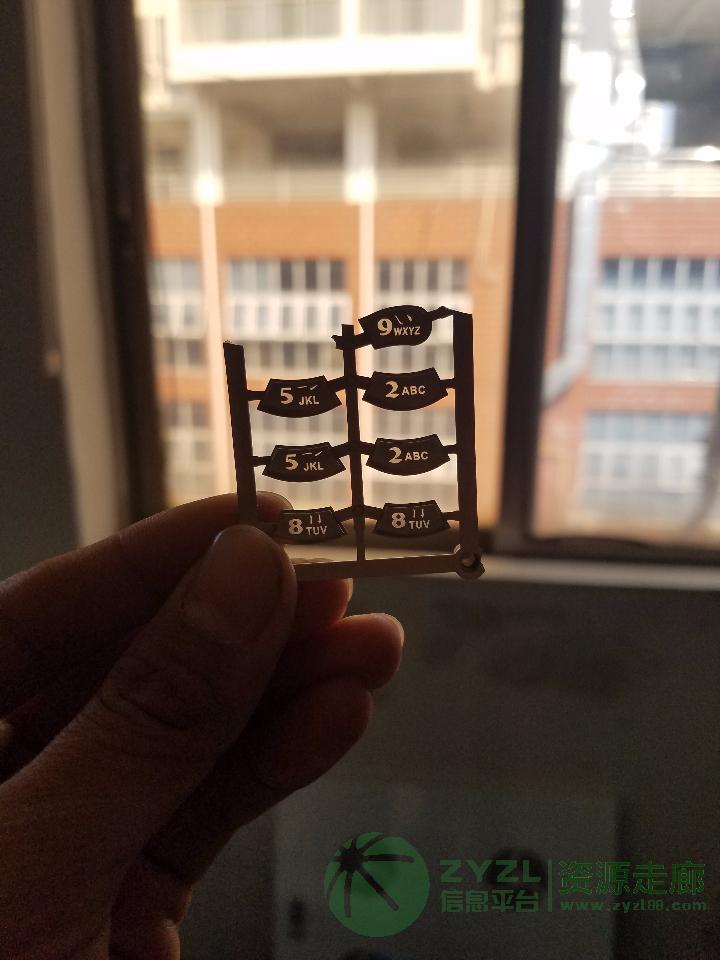 透光塑胶按键硅胶按钮激光打标机厂家直销