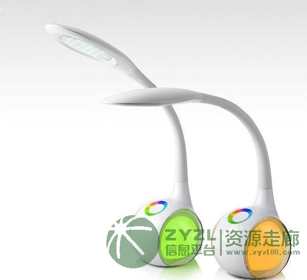 厂家直销绚丽七彩氛围灯 USB插电书桌台灯定制LOGO