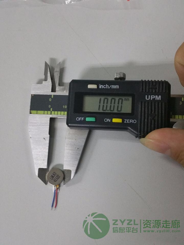 微型马达1027扁平纽扣马达直径10mm高度3mm